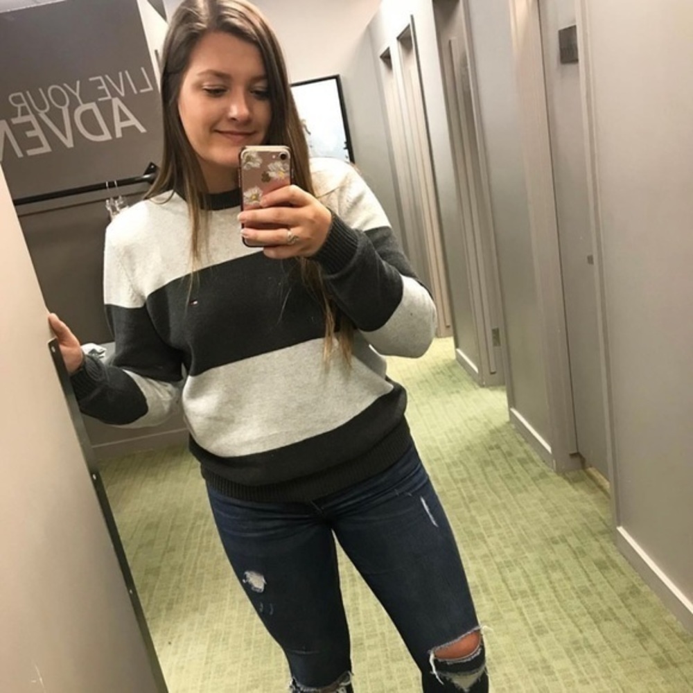 Tommy Hilfiger Striped Crewneck Sweater